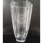 Grawerowany Wazon dla Żony – Kryształowy COLOSSEUM 25 cm z dedykacją