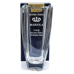 Wazon z Grawerem dla Żony – Kryształowy COLOSSEUM 25 cm