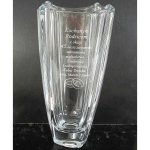 Personalizowany Wazon dla Mamy z Grawerem – Kryształowy COLOSSEUM 25 cm