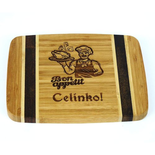 Drewniana Deska do Krojenia z Grawerem – prezent z dedykacją dla niej