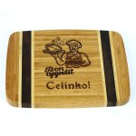 Drewniana Deska do Krojenia z Grawerem – prezent z dedykacją dla niej