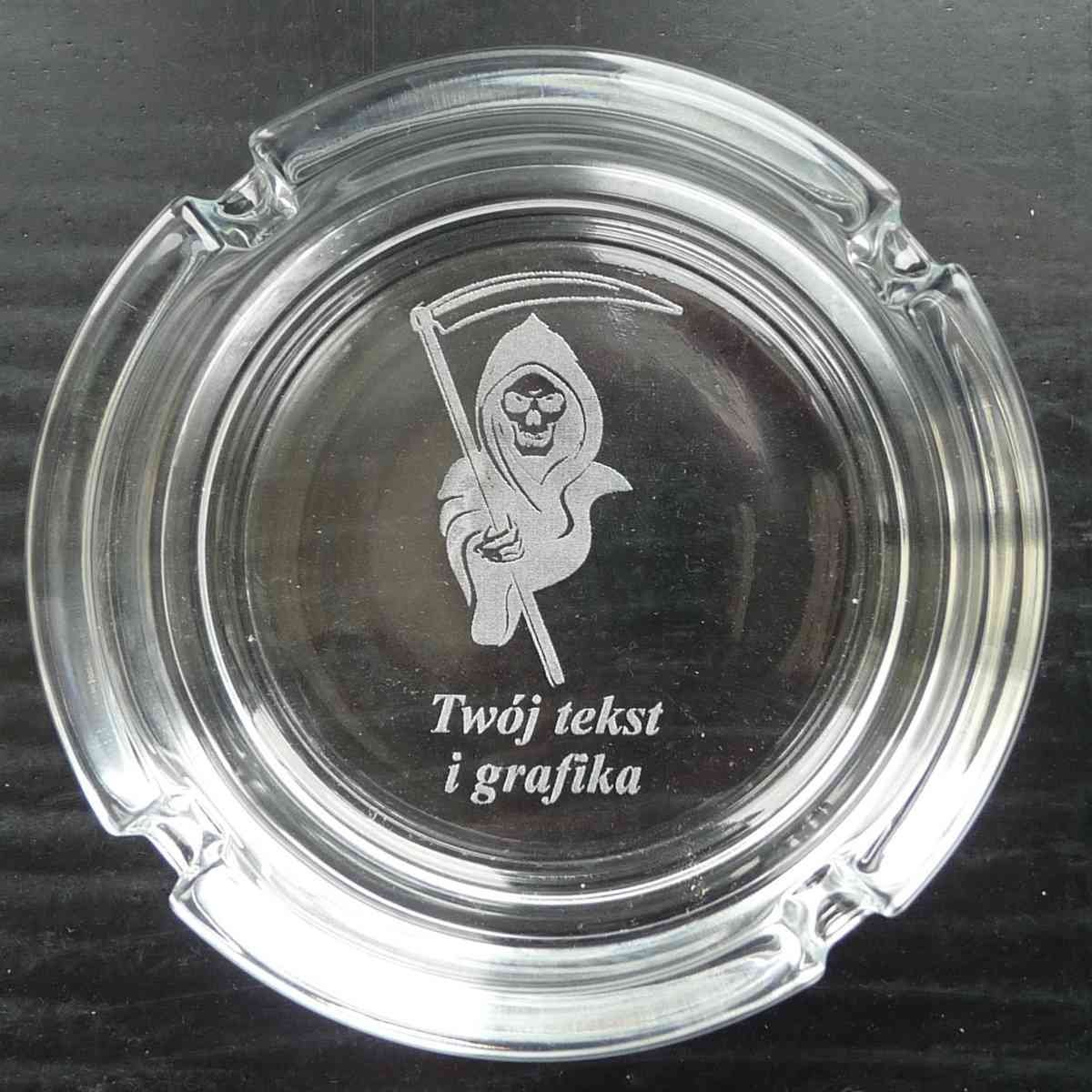 Popielniczka z Grawerem na Prezent dla niego: męża, taty, dziadka lub palacza