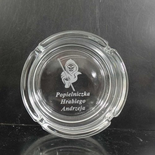 Popielniczka z Grawerem na Prezent Personalizowany z Dedykacją