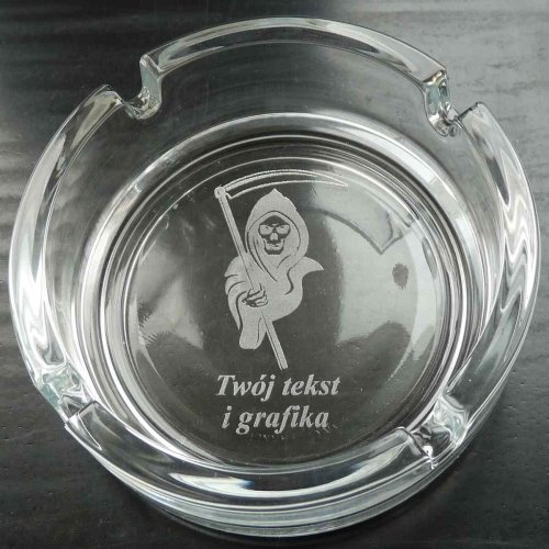 Popielniczka z Grawerem na Prezent na urodziny, imieniny i rocznicę