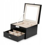 Szkatułka na Biżuterię z Grawerem – Personalizowany Prezent z Dedykacją