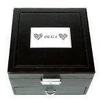 Szkatułka na Biżuterię z Grawerem – Personalizowany Prezent na urodziny, imieniny lub jubileusz