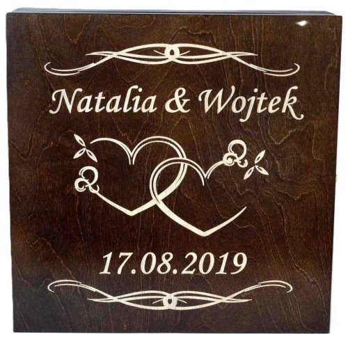 Zestaw do Whisky z Grawerem – Karafka, Szklanki i Skrzynka - prezent dla pary młodej lub rodziców na podziękowanie