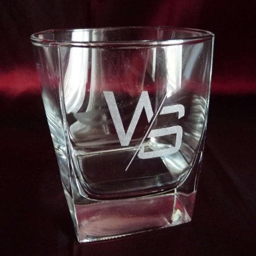 Szklanki z Grawerem Logo do Whisky i Drinków - Komplet 24 szt.