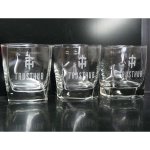 Szklanki z Grawerem Logo do Whisky i Drinków - Komplet 24 szt.