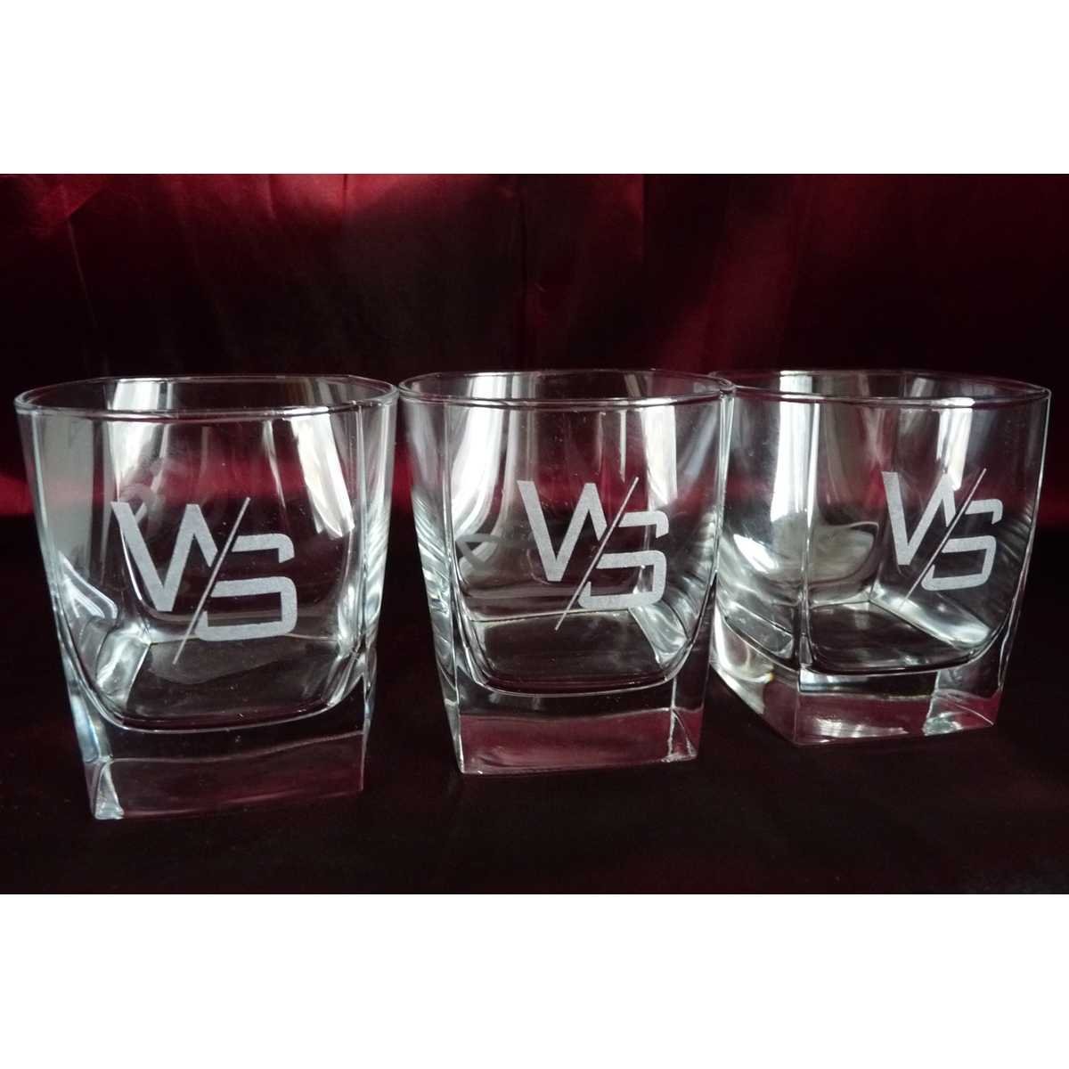 Szklanki do Whisky z Grawerem Logo – Komplet 24 Sztuki