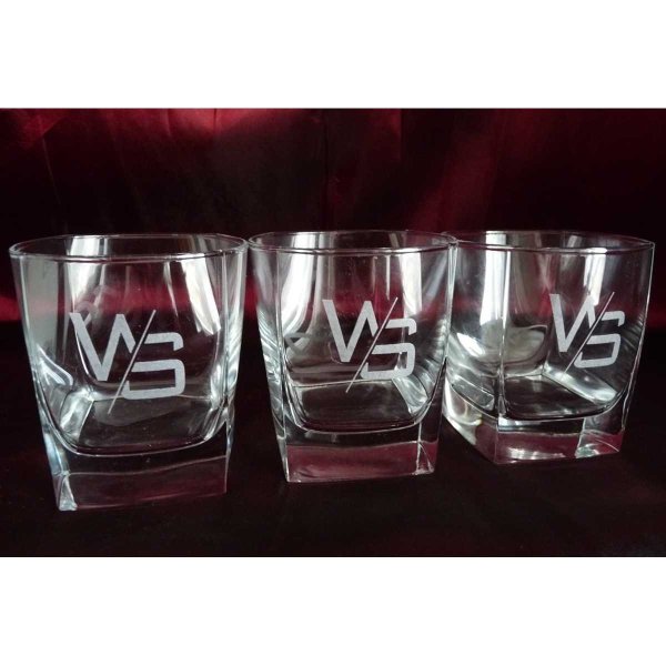 Szklanki do Whisky z Grawerem Logo – Komplet 24 Sztuki