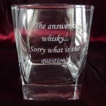 Szklanki z Grawerem Logo do Whisky i Drinków - Komplet 24 szt.