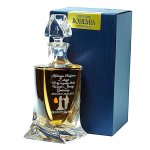 Karafka do whisky i nalewek z grawerem QUADRO w pudełku prezentowym