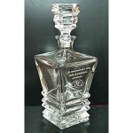 Karafka z grawerem do whisky ROCKY z personalizowaną dedykacją na rocznicę ślubu