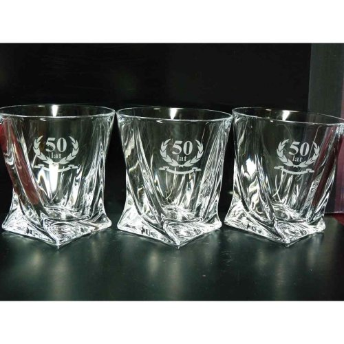 Szklanki do Whisky z Grawerem dla Męża - personalizacja na urodziny