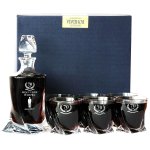 Zestaw do Whisky z Grawerem dla Emeryta - Kryształowy