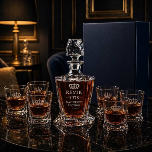 Zestaw do Whisky z Grawerem dla Taty