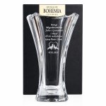 Wazon Kryształowy z Grawerem i Dedykacją – COLOSSEUM 30 cm