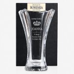 Wazon z Grawerem dla Żony – Kryształowy Colosseum 30 cm