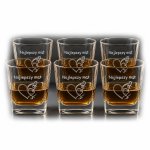 Szklanki do Whisky z Grawerem LUMINARC – personalizacja na rocznicę ślubu