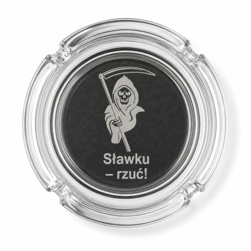 Popielniczka z Grawerem - Personalizowana na Prezent dla Palacza