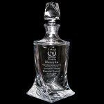 Karafka dla Dziadka z Dedykacją na Urodziny – Kryształowa do Whisky