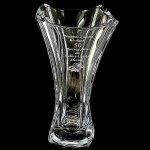 Wazon Kryształowy z Grawerem na Rocznicę Ślubu - Bohemia Colosseum 30 cm