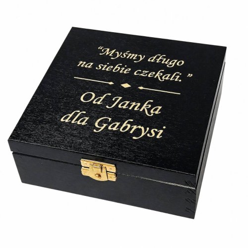 Personalizowana Szkatułka z Grawerem dla Kobiety