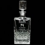 Karafka do Whisky z Indywidualnym Grawerem – Kryształowa Bohemia Nicolette