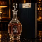 Karafka z Grawerem do Whisky, Wina i Nalewek SAFARI – Kryształowa