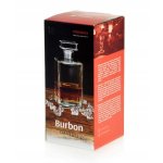 Karafka z Grawerem do Whisky BURBON - zapakowana na prezent