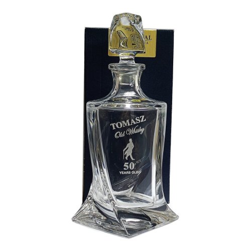 Karafka do Whisky personalizowana na 50 urodziny taty