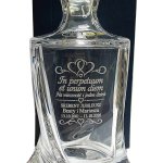 Karafka z Grawerem na Rocznicę Ślubu - Kryształowa do Whisky