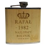 Piersiówka z Grawerem LOUTH 175 ml