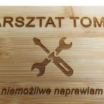 Zestaw Narzędzi PATTAYA - zbliżenie na grawer z dedykacją