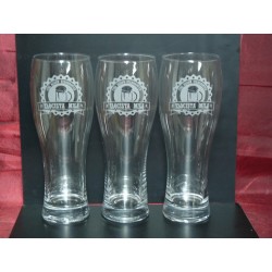 24 szklanki do piwa z Twoim logo