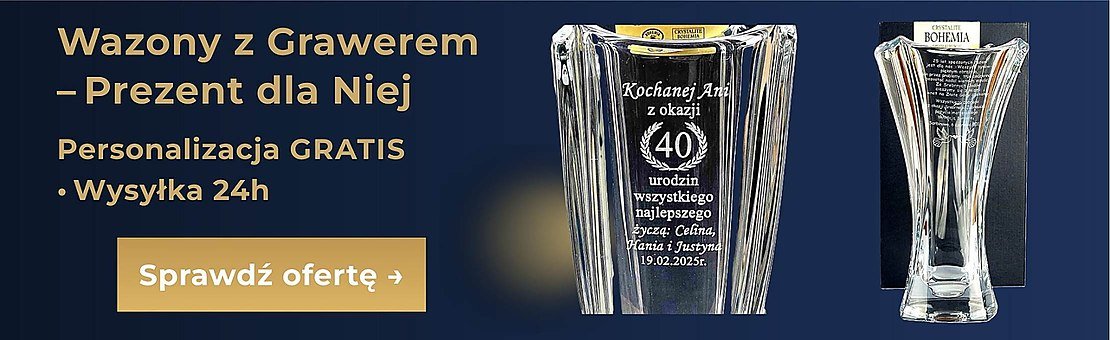 Wazony z Grawerem – Prezent dla Niej